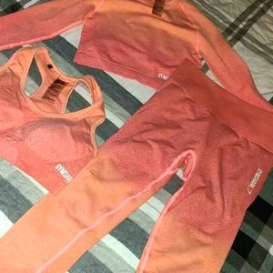 🧡💛GymShark Ombre Set💛🧡